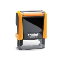 Printy 4911 szövegbélyegző-NEONNARANCS