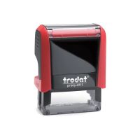 Printy 4911 szövegbélyegző-PIROS