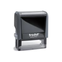 Printy 4912 szövegbélyegző-SZÜRKE